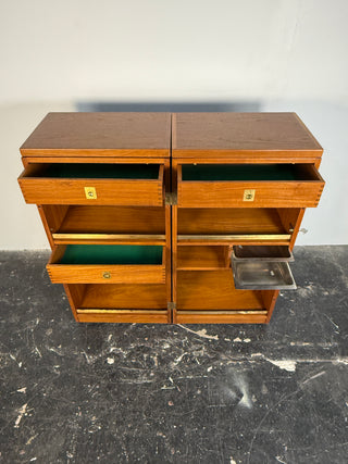 Danish Teak Captains Bar by Reno Wahl Iversen for Dyrlund, 1960s