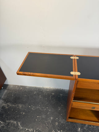 Danish Teak Captains Bar by Reno Wahl Iversen for Dyrlund, 1960s