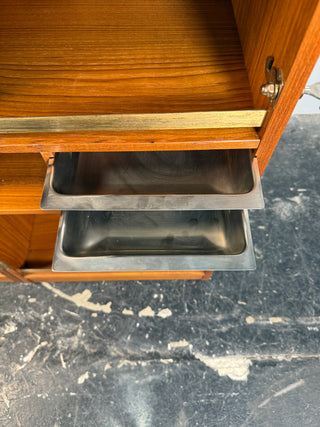 Danish Teak Captains Bar by Reno Wahl Iversen for Dyrlund, 1960s