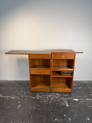 Danish Teak Captains Bar by Reno Wahl Iversen for Dyrlund, 1960s