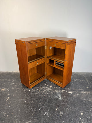 Danish Teak Captains Bar by Reno Wahl Iversen for Dyrlund, 1960s