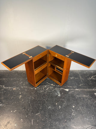 Danish Teak Captains Bar by Reno Wahl Iversen for Dyrlund, 1960s