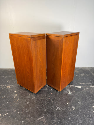 Danish Teak Captains Bar by Reno Wahl Iversen for Dyrlund, 1960s