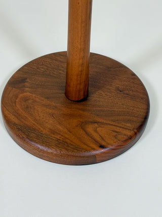 Gordon & Jane Martz Gray Coin Tile Mosaic Side Table