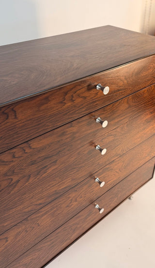 George Nelson Thin Edge “Apple Core” Drawer Pull – Solid Aluminum