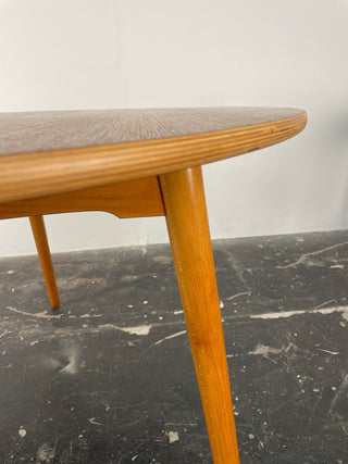 Heart Dining Table and Chairs by Hans Wegner for Fritz Hansen in Beech and Teak