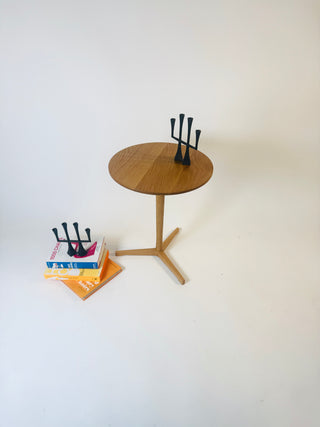 Handcrafted Mid Century Modern Lollipop Side Table - Hobbs Modern Original