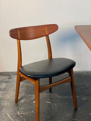 Set of 4 Hans Wegner CH-30 Dining Chairs