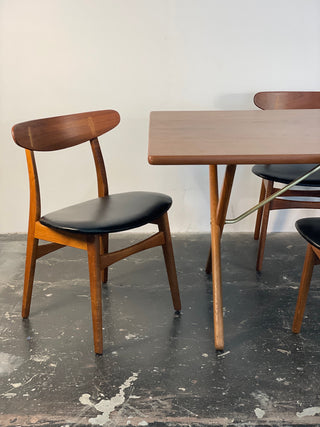 Set of 4 Hans Wegner CH-30 Dining Chairs