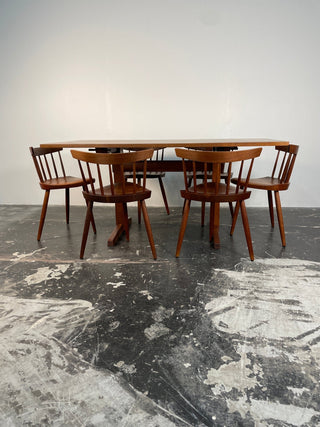 Early George Nakashima Trestle Table