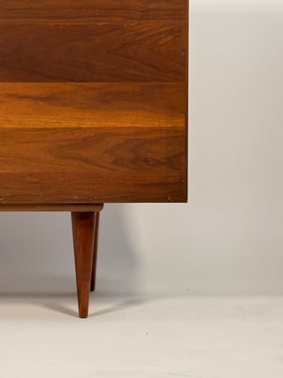 Gio Ponti Walnut Dresser by Singer & Sons c. 1950