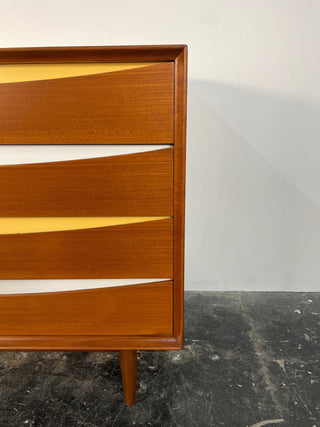 Arne Vodder Triennale 4 Drawer Dresser For Sibast