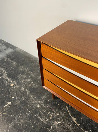 Arne Vodder Triennale 4 Drawer Dresser For Sibast