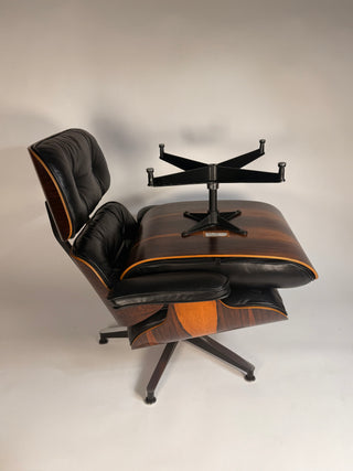 3rd Generation Eames Lounge Chair and Ottoman 670/671 in Rosewood