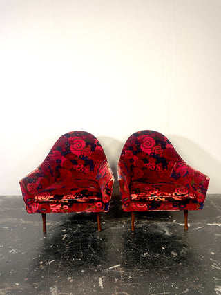 Pair of Paul McCobb Lounge Chairs for Widdicomb