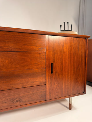 Jack Cartwright Walnut Credenza  for Founders