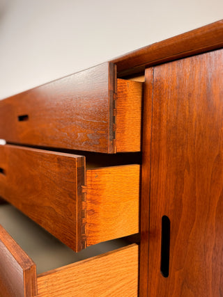 Jack Cartwright Walnut Credenza  for Founders