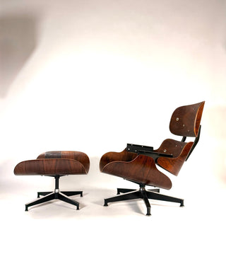 2nd Generation Rosewood Eames Lounge Chair 670/671 by Herman Miller