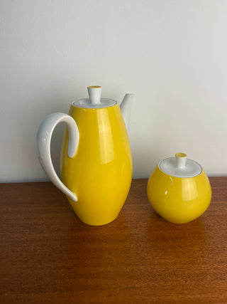 Yellow Coffee Set