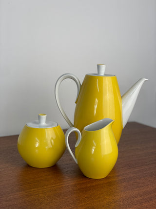 Yellow Coffee Set