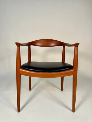 Set of 4 Round Chairs by Hans J. Wegner for Johannes Hansen – Denmark, 1950