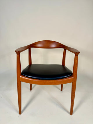 Set of 4 Round Chairs by Hans J. Wegner for Johannes Hansen – Denmark, 1950