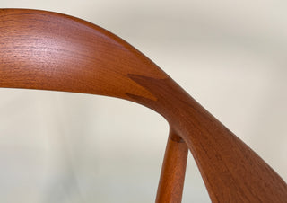 Set of 4 Round Chairs by Hans J. Wegner for Johannes Hansen – Denmark, 1950