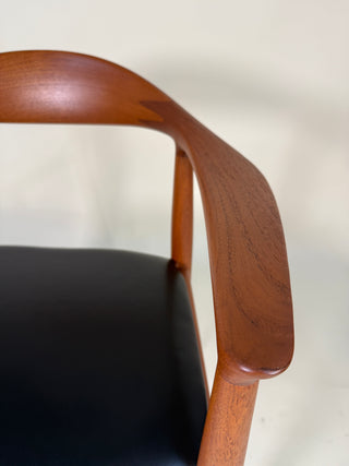 Set of 4 Round Chairs by Hans J. Wegner for Johannes Hansen – Denmark, 1950