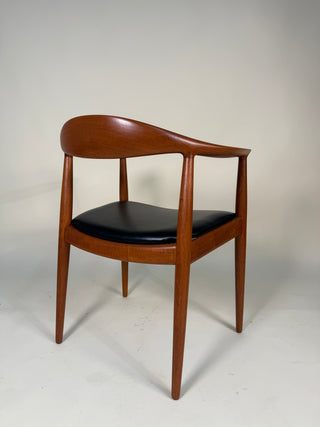 Set of 4 Round Chairs by Hans J. Wegner for Johannes Hansen – Denmark, 1950