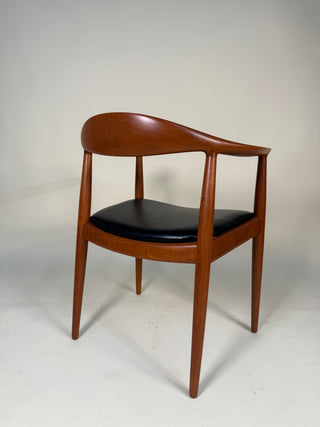 Set of 4 Round Chairs by Hans J. Wegner for Johannes Hansen – Denmark, 1950