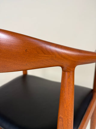 Set of 4 Round Chairs by Hans J. Wegner for Johannes Hansen – Denmark, 1950