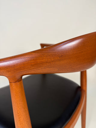 Set of 4 Round Chairs by Hans J. Wegner for Johannes Hansen – Denmark, 1950