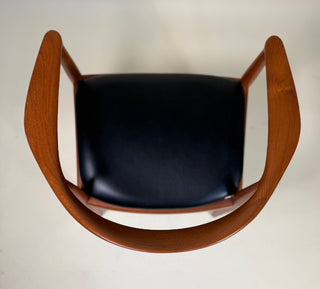 Set of 4 Round Chairs by Hans J. Wegner for Johannes Hansen – Denmark, 1950