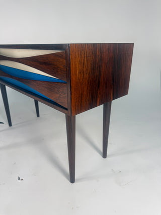 Pair of Nightsands by Niels Clausen in Rosewood, Circa 1960's