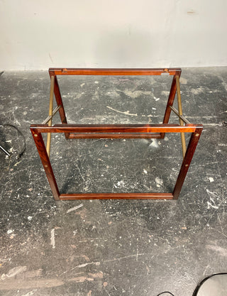 Bar tray table Svend Langkilde  in Rosewood for Illums Bolighus in Denmark