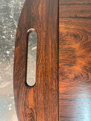 Bar tray table Svend Langkilde  in Rosewood for Illums Bolighus in Denmark