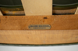 Ib Kofod-Larsen “Sälen” Seal Lounge Chair for OPE, Sweden — Afromosia & Moss Leather