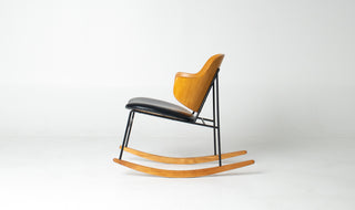 Ib Kofod Larsen Penguin Rocking Chair