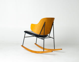 Ib Kofod Larsen Penguin Rocking Chair