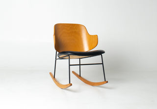 Ib Kofod Larsen Penguin Rocking Chair