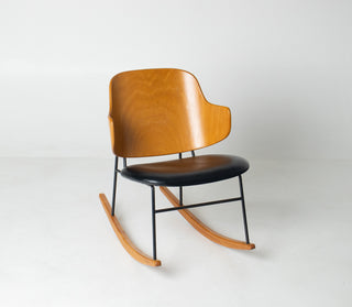 Ib Kofod Larsen Penguin Rocking Chair