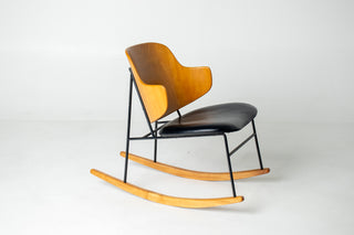 Ib Kofod Larsen Penguin Rocking Chair