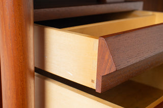 Ib Kofod Larsen Danish Modern Teak Executive Desk