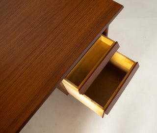 Ib Kofod Larsen Danish Modern Teak Executive Desk