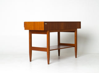 Ib Kofod Larsen Teak Console Table for Faarup Møbelfabrik