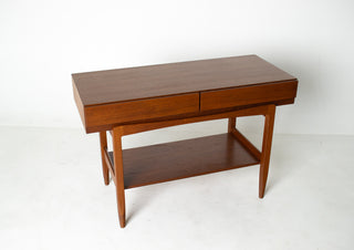 Ib Kofod Larsen Teak Console Table for Faarup Møbelfabrik