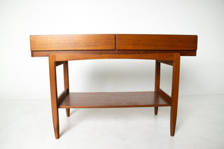 Ib Kofod Larsen Teak Console Table for Faarup Møbelfabrik