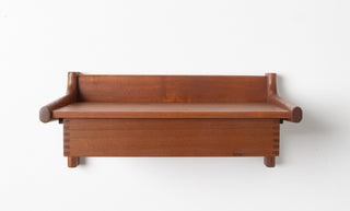 Børge Mogensen Solid Teak Floating Shelf