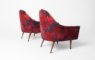 Pair of Paul McCobb Lounge Chairs for Widdicomb