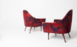 Pair of Paul McCobb Lounge Chairs for Widdicomb